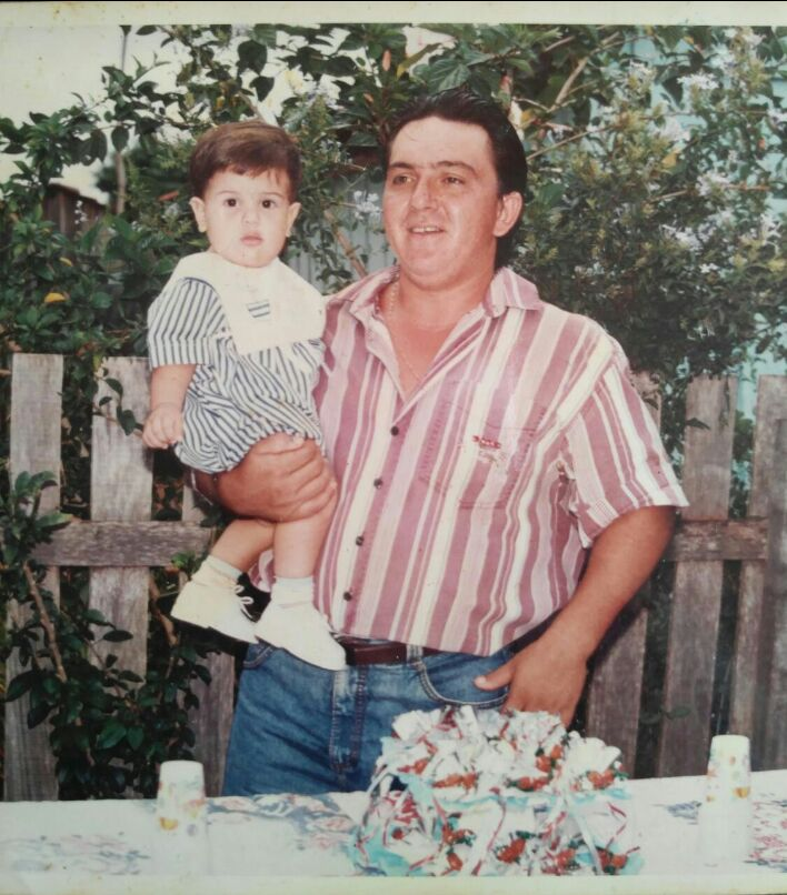 Foto de mi Primer año con mi papá