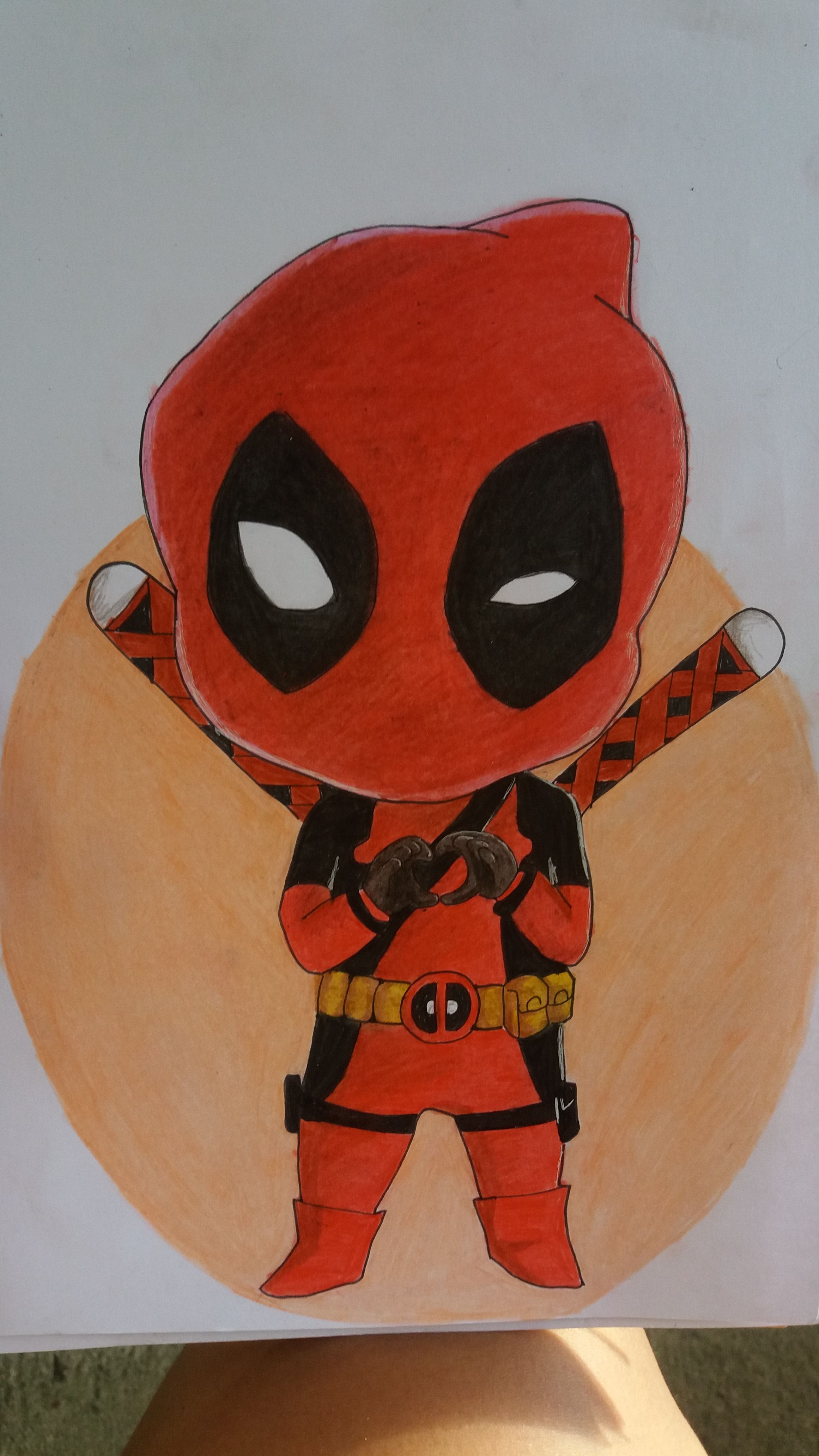 How to Draw Deadpool - Easy Drawing Art