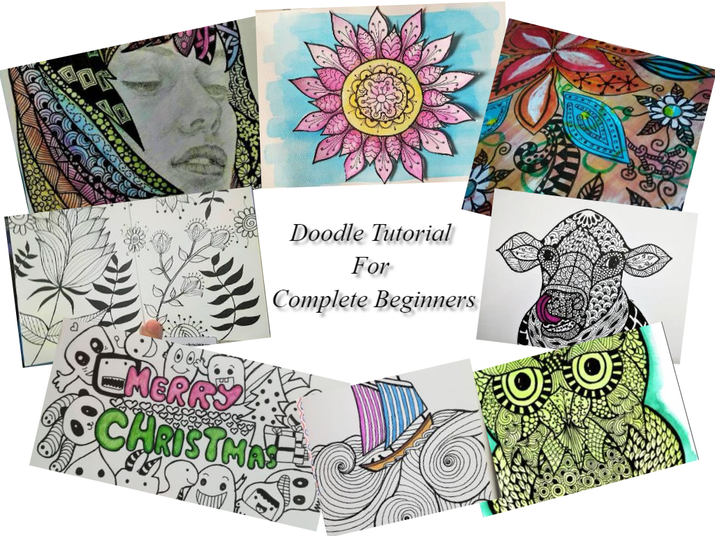 Doodle Tutorial For Complete Beginners Sample Doodle Patterns And Free Downloadable Templates Are Included Steemit