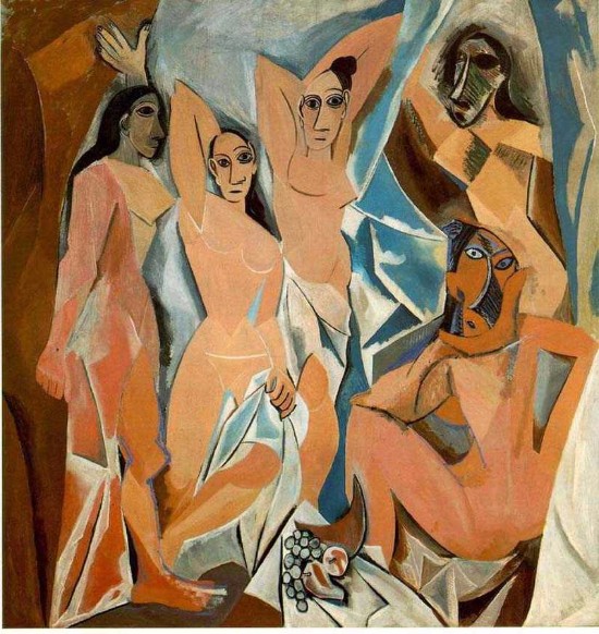 Pablo Picasso, Les Demoiselles dÔÇÖAvignon, 1907.jpg