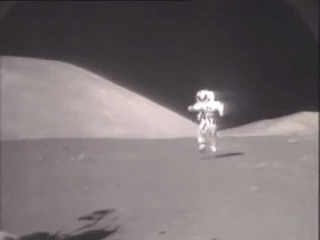 Neil Armstrong - First Moon Landing 1969_1.gif