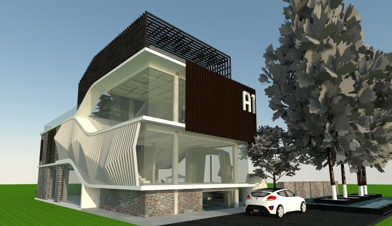 Minimalist House Design: Modern House Design Sketchup