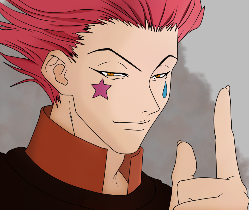 Hisoka Morow From Hunter X Hunter 2 Digital Art Process Steemit