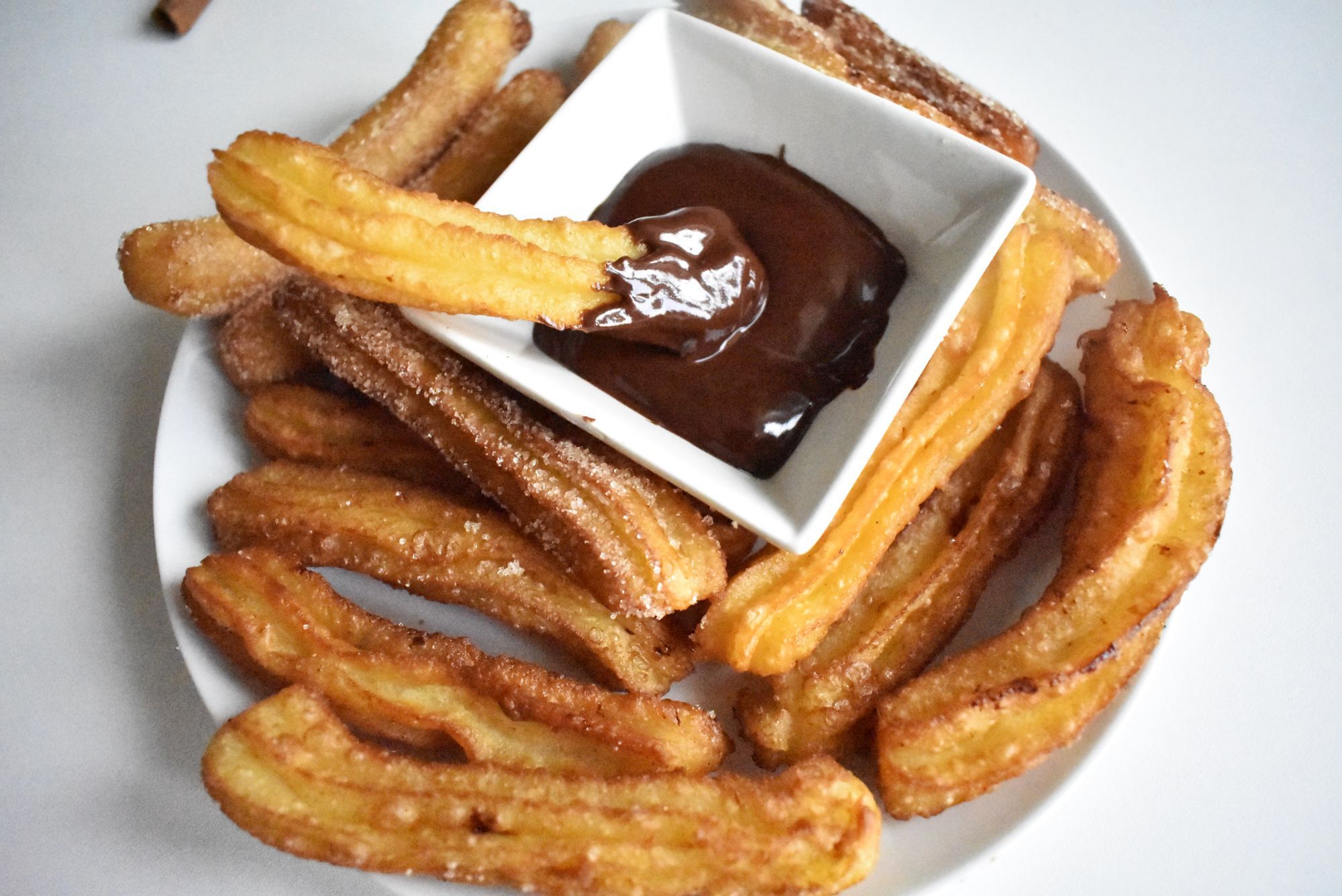 Churros Recipe with Chocolate Dipping Sauce - Steemit.