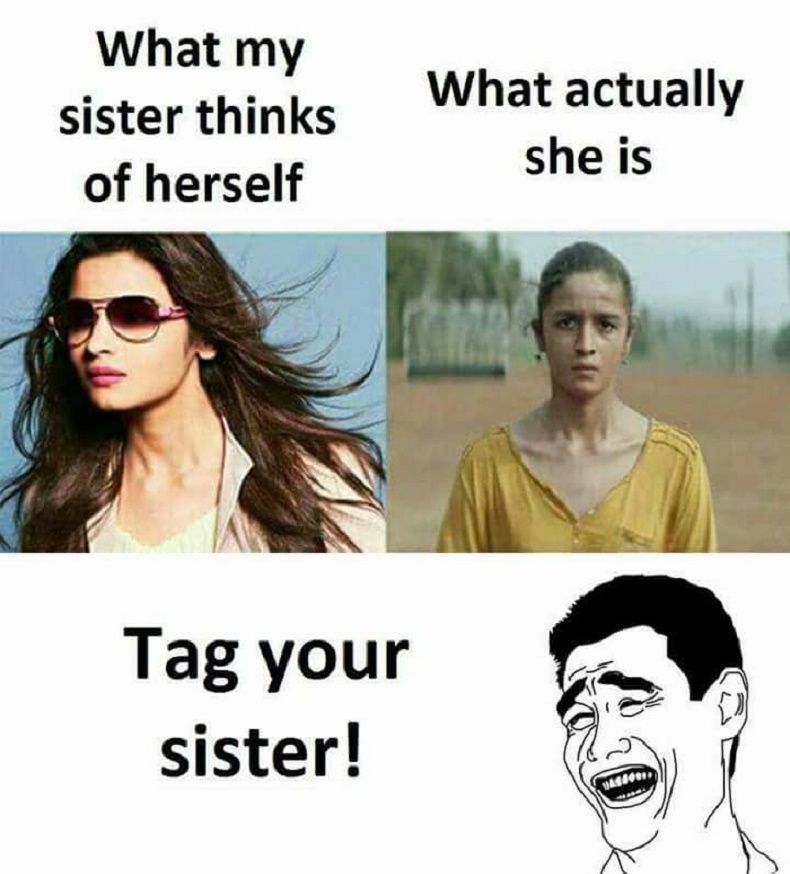 Funny Sister story tag your sister — Steemit