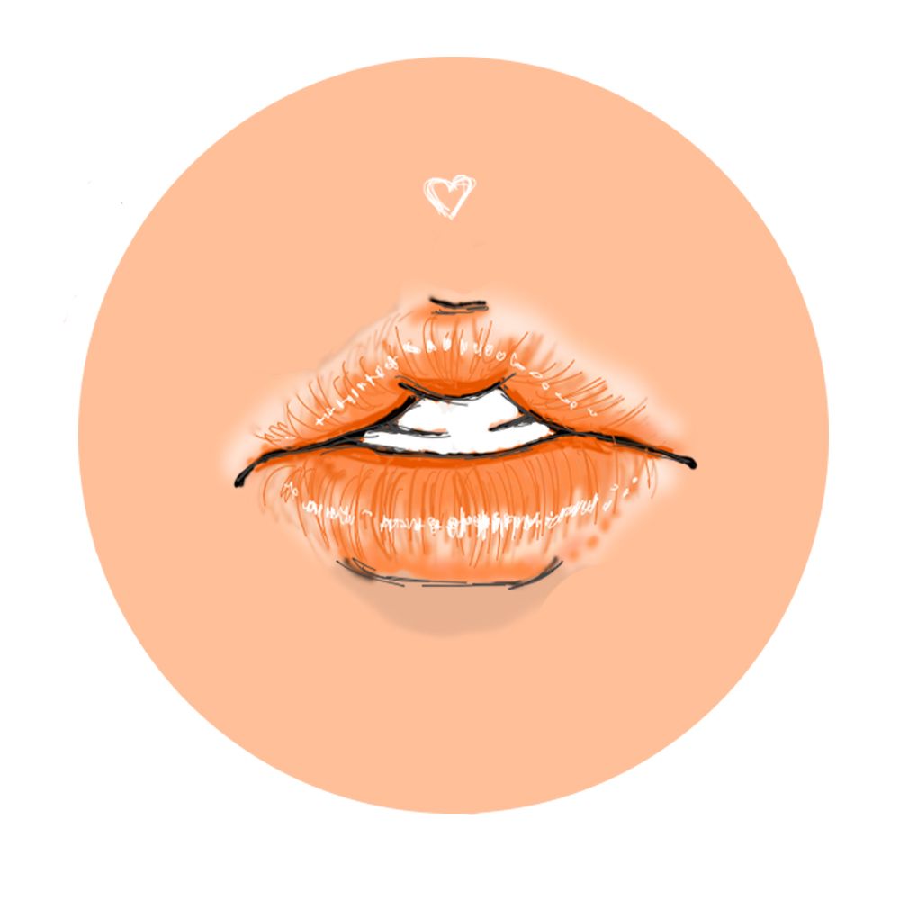 Agshowsnsw  How to draw cute lips step by step
