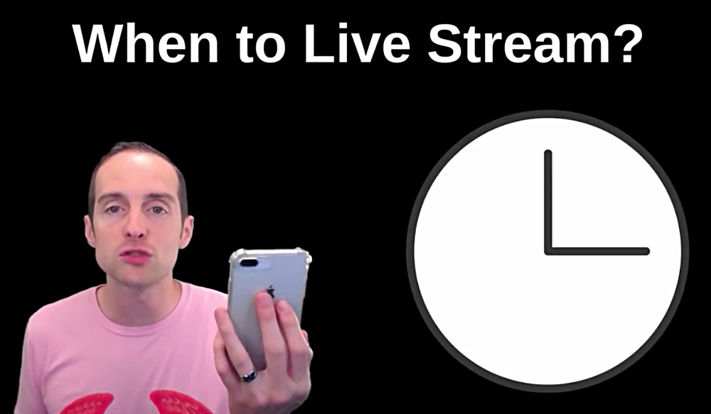 Best Time to Live Stream?