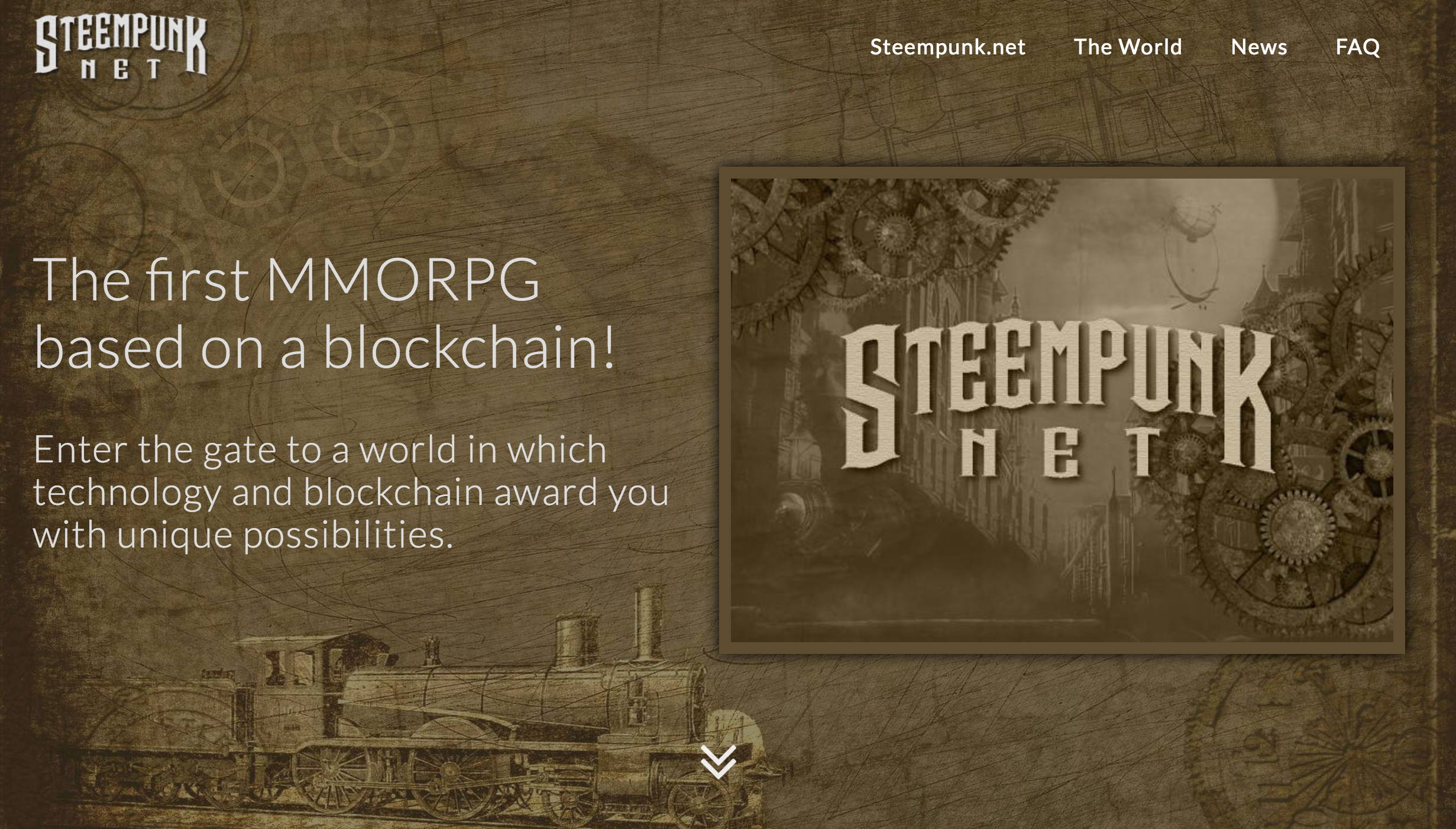 SteemPunk.net，第一款以区块链技术为基础的MMPRPG游戏来喽！蒸汽朋克？不，steem朋克！