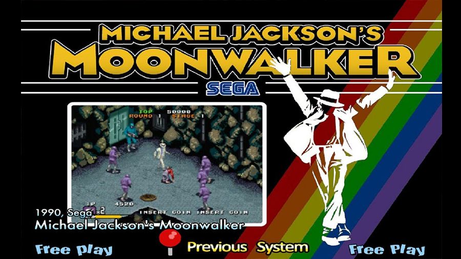 michael jackson moonwalker video game