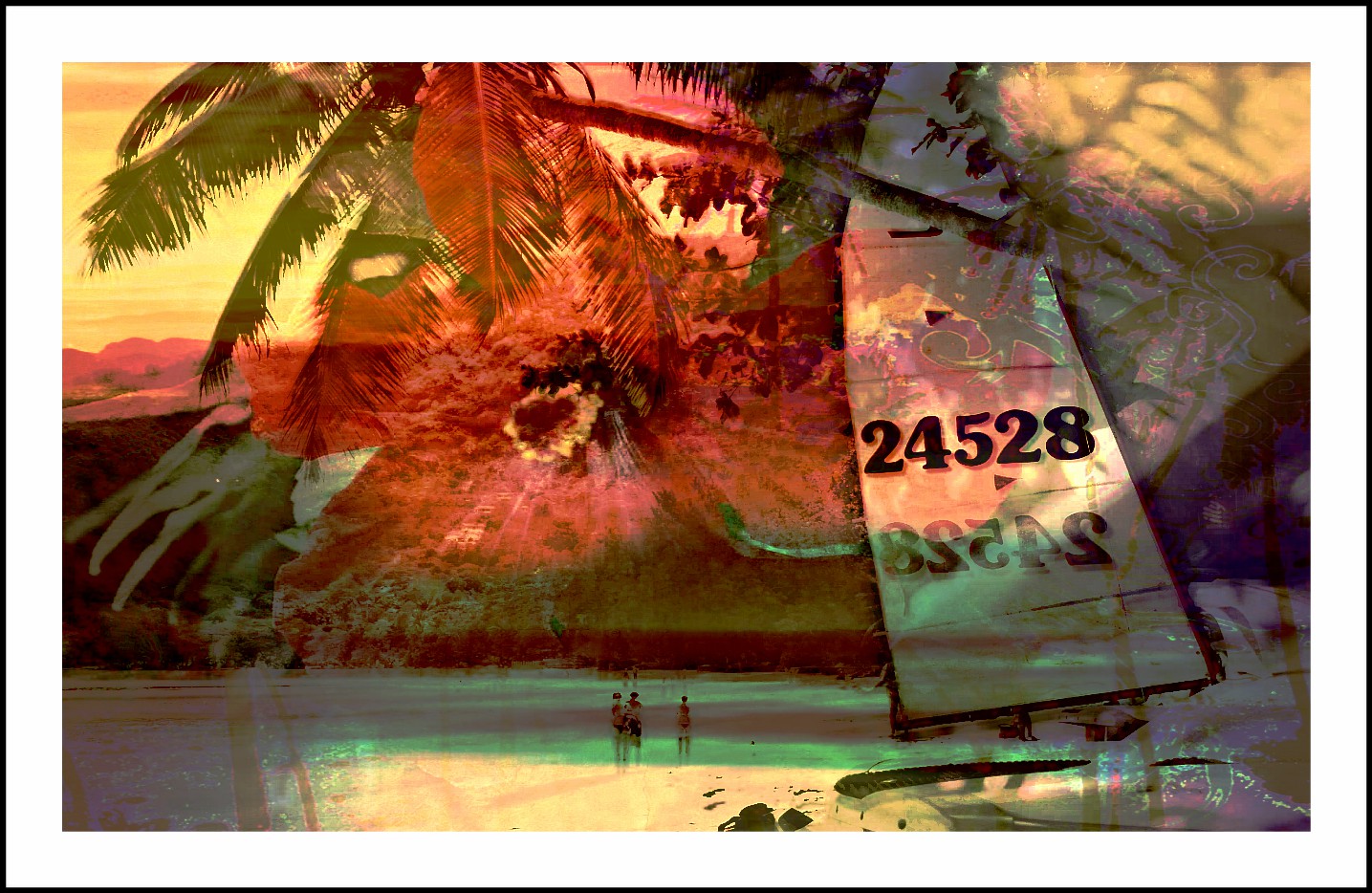 #Art / My Seychelles Digital Painting / Original Content / Mixed Media