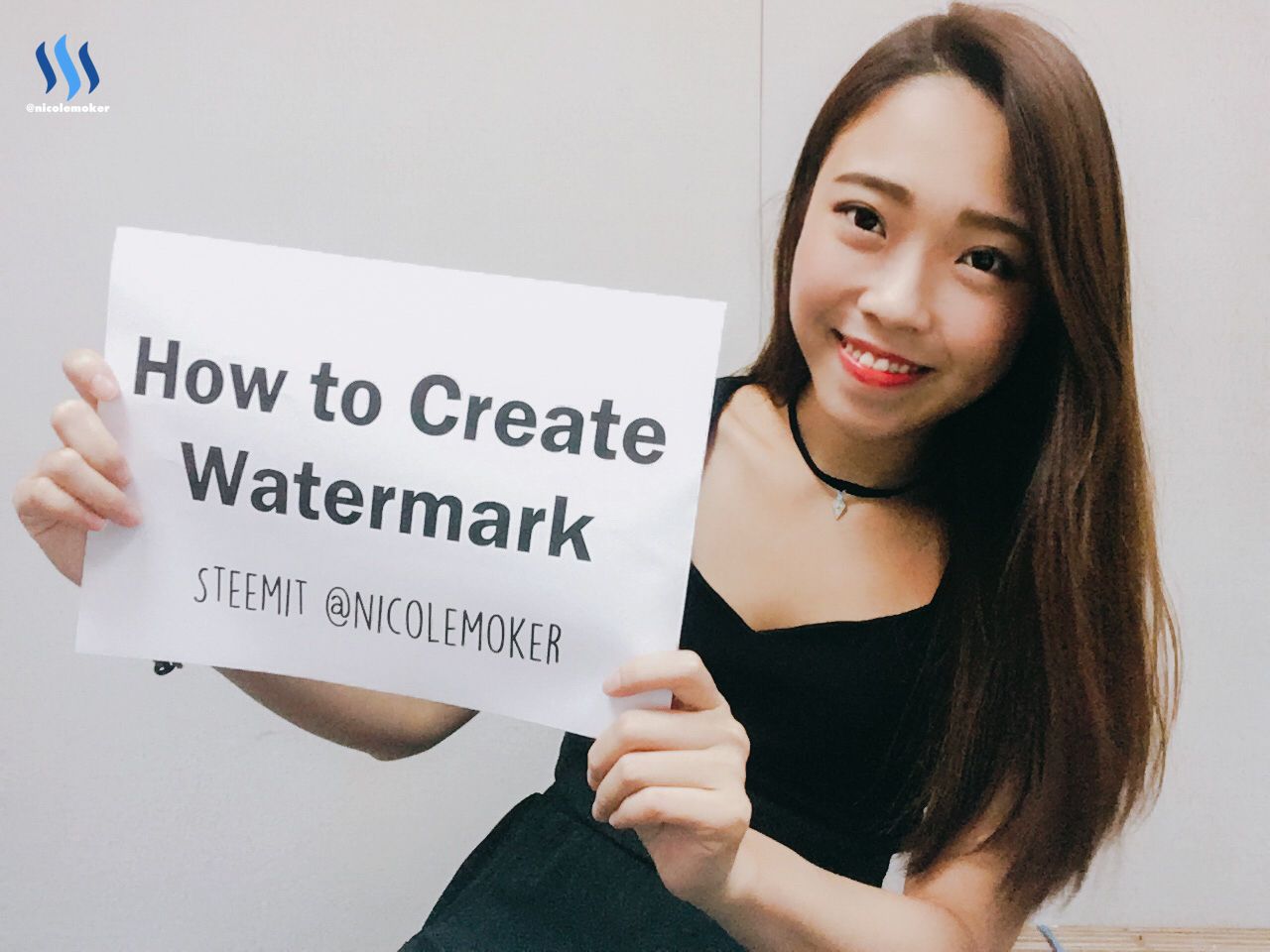 Study Design With Nicole 12 How To Create Your Watermark Or Png 跟妮可讀設計 12 如何製作屬於你的水印 Png Steemit