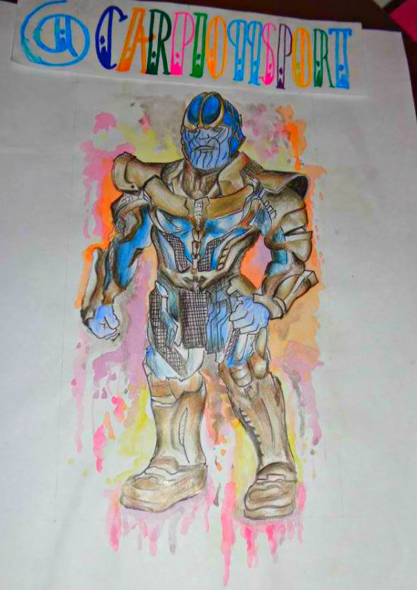 Thanos - Drawing Skill