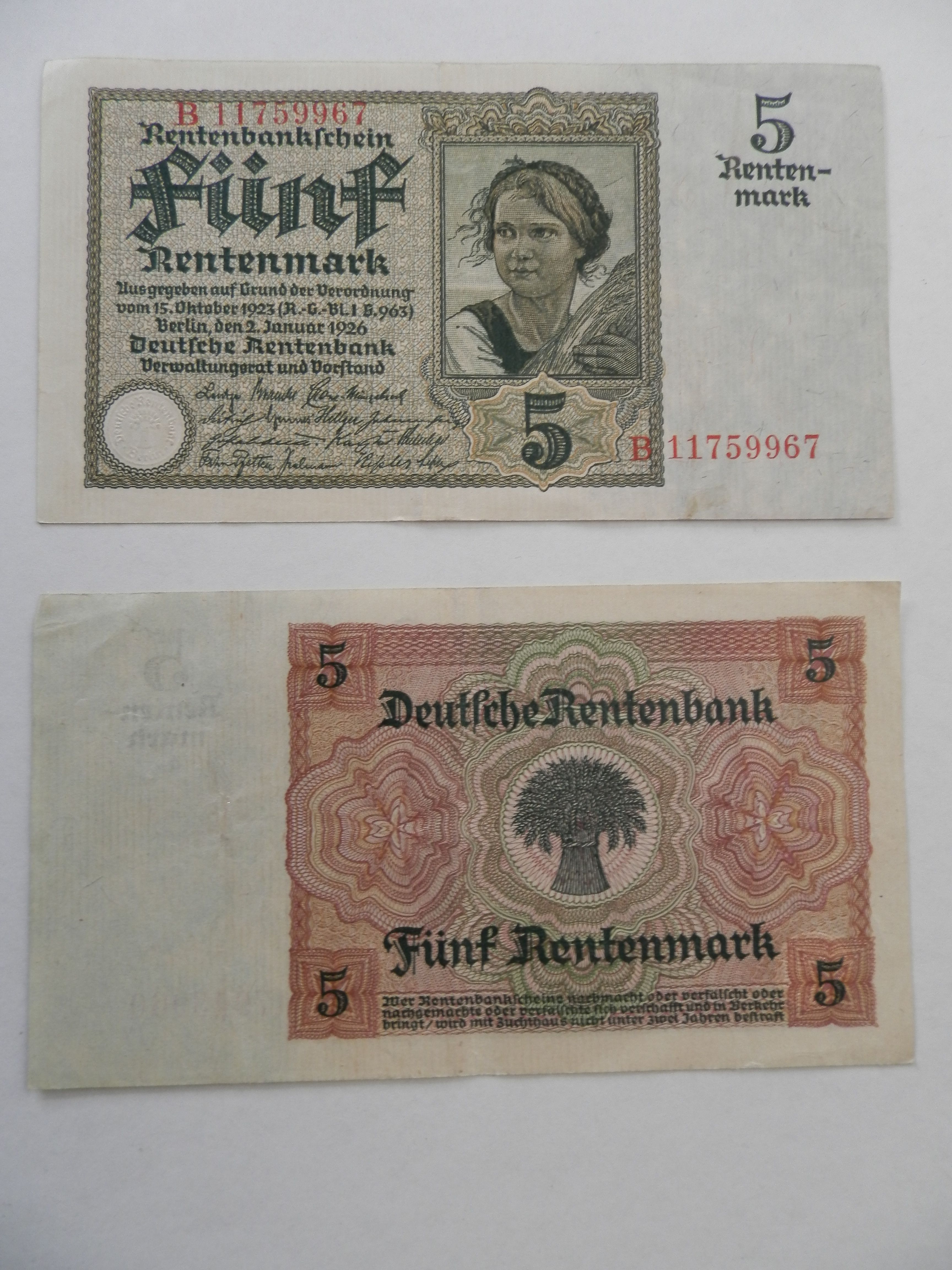 5 Rentenmark 1926.JPG