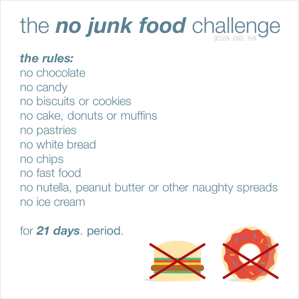 no junk food fast
