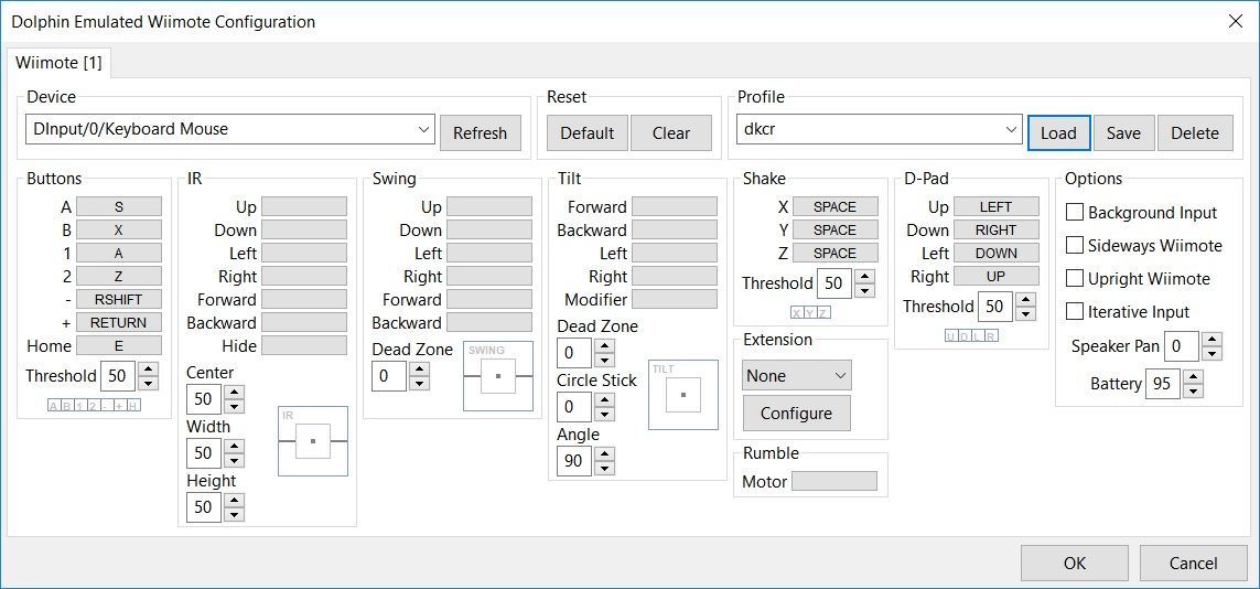 dolphin emulator mac keyabord ding wii