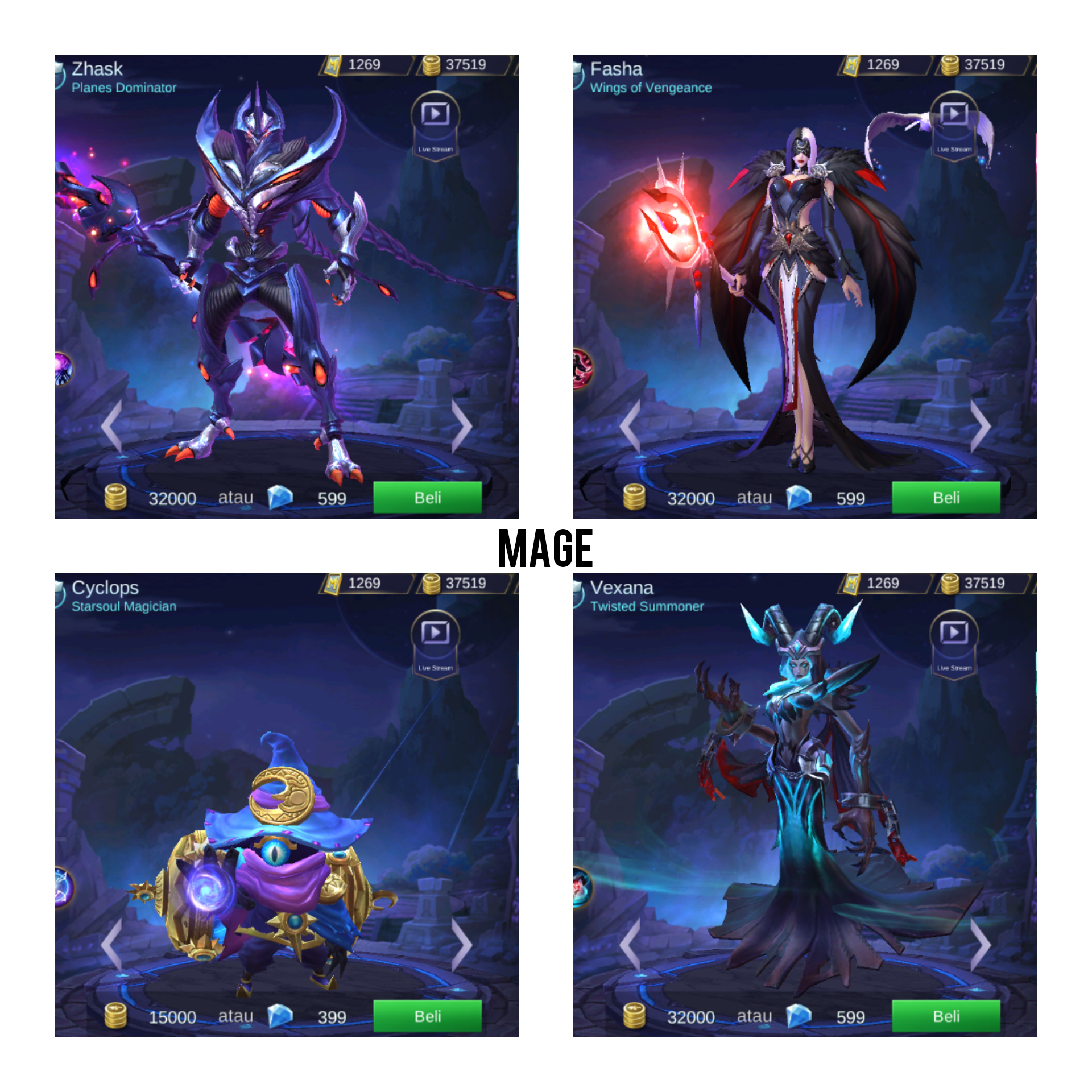 6 Tipe Karakter Hero Di Mobile Legend 6 Type Character Hero In