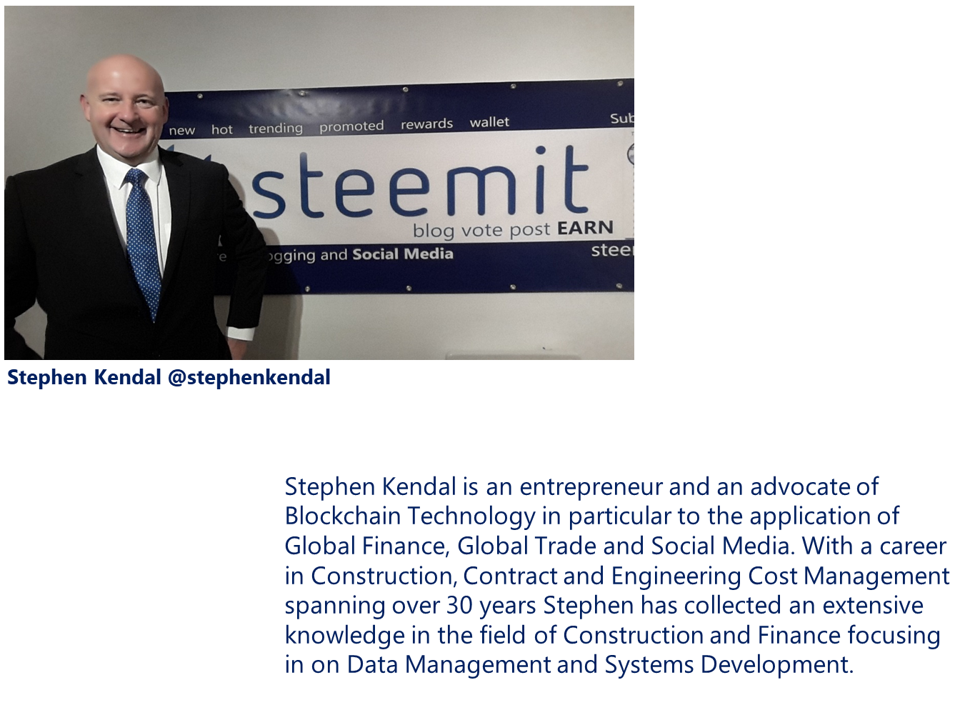 Steemit to Present at London Investor Show - Speaker Stephen Kendal.png