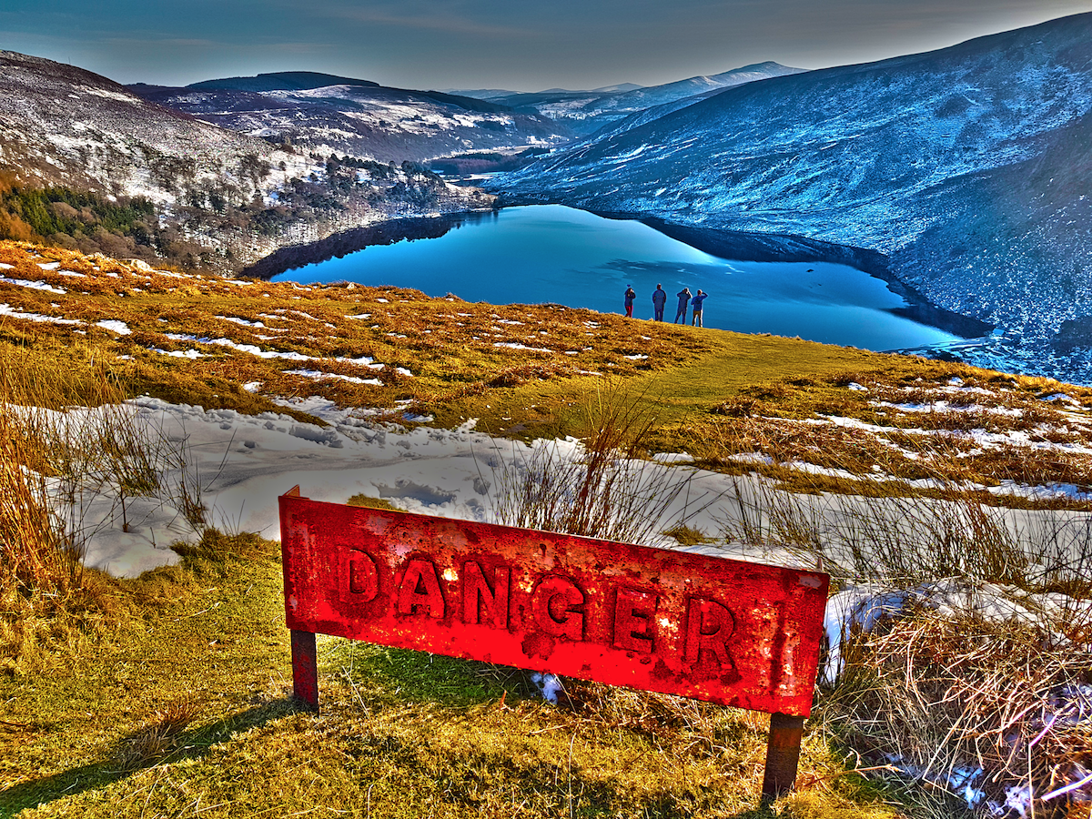 #1 Tempting fate: Wicklow Mountains, Ireland