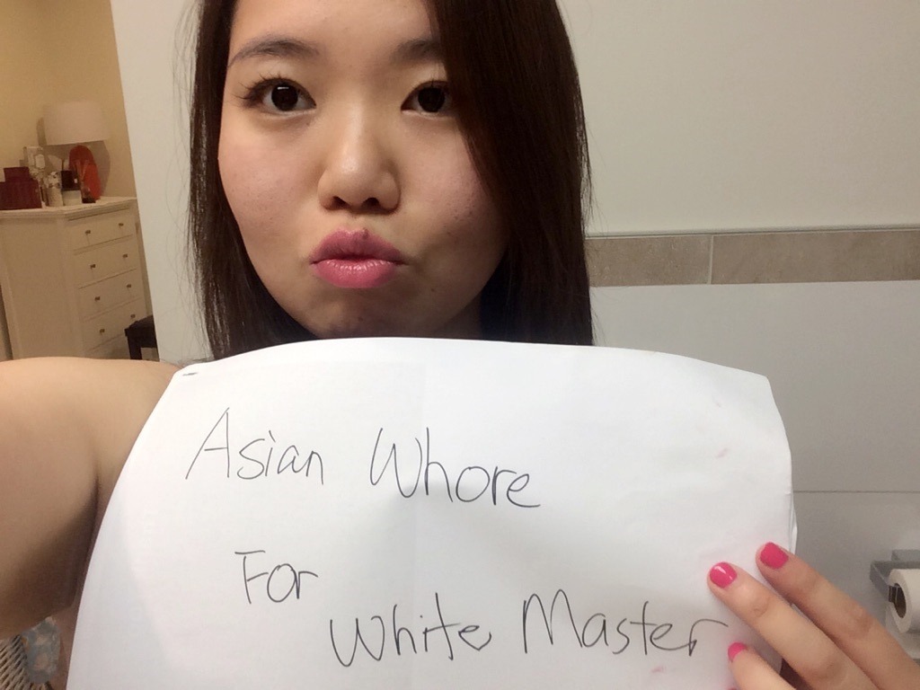 Asian pussies belong to white cocks.