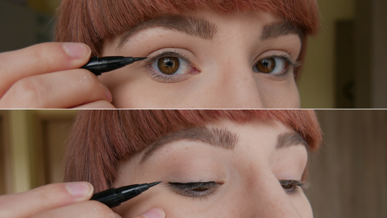 Winged eyeliner - mid section little strokes- melissavandijkmakeuptutorials.png