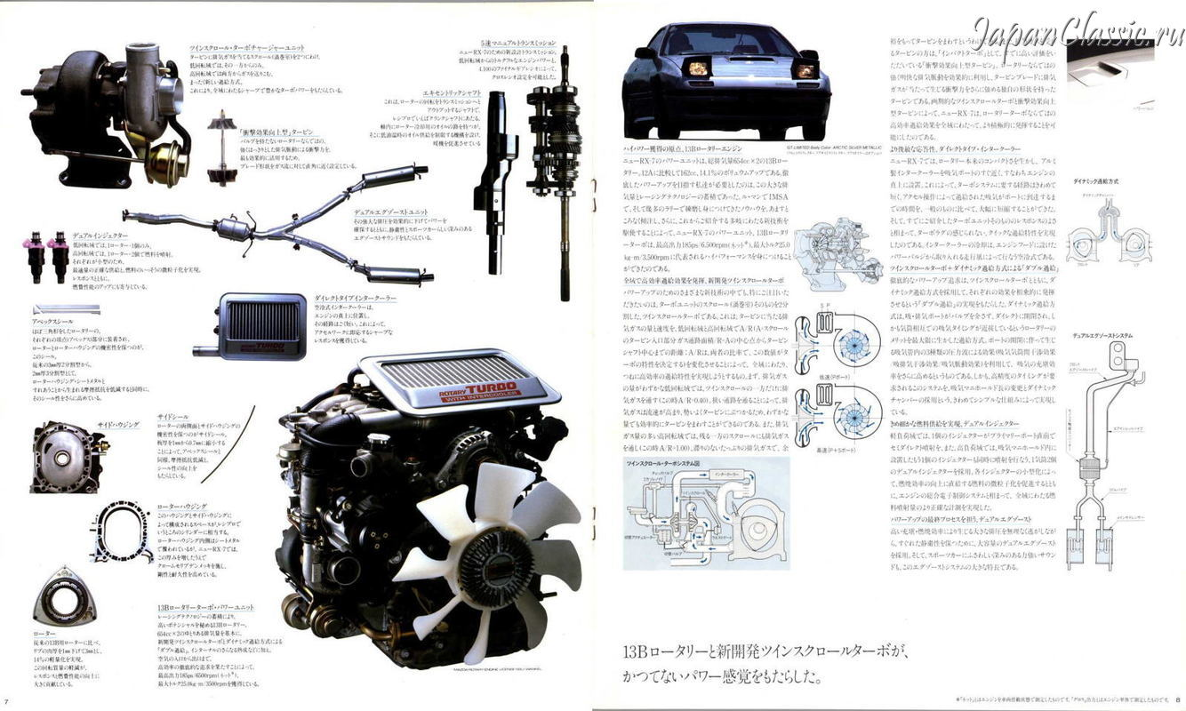 Mazda Rx7 Fc3s Brochure 1985 Steemit