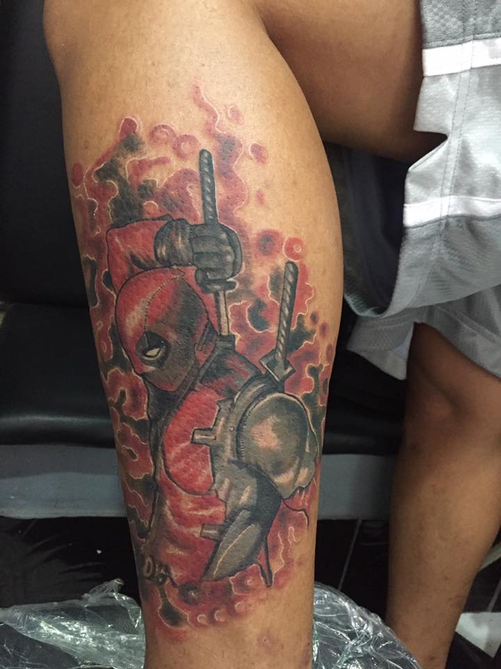 Tattoo of Deadpool Movies Comics