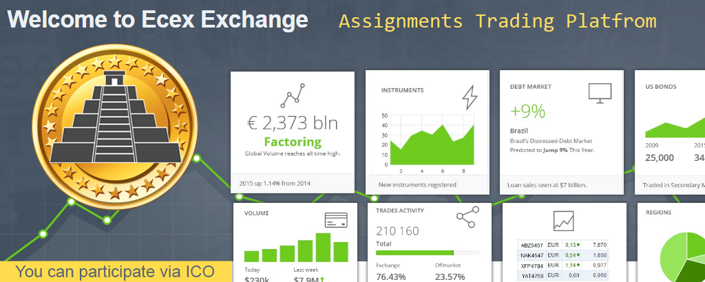 New exchanges. Via ICO. Trading Framework. Exchange of experience.