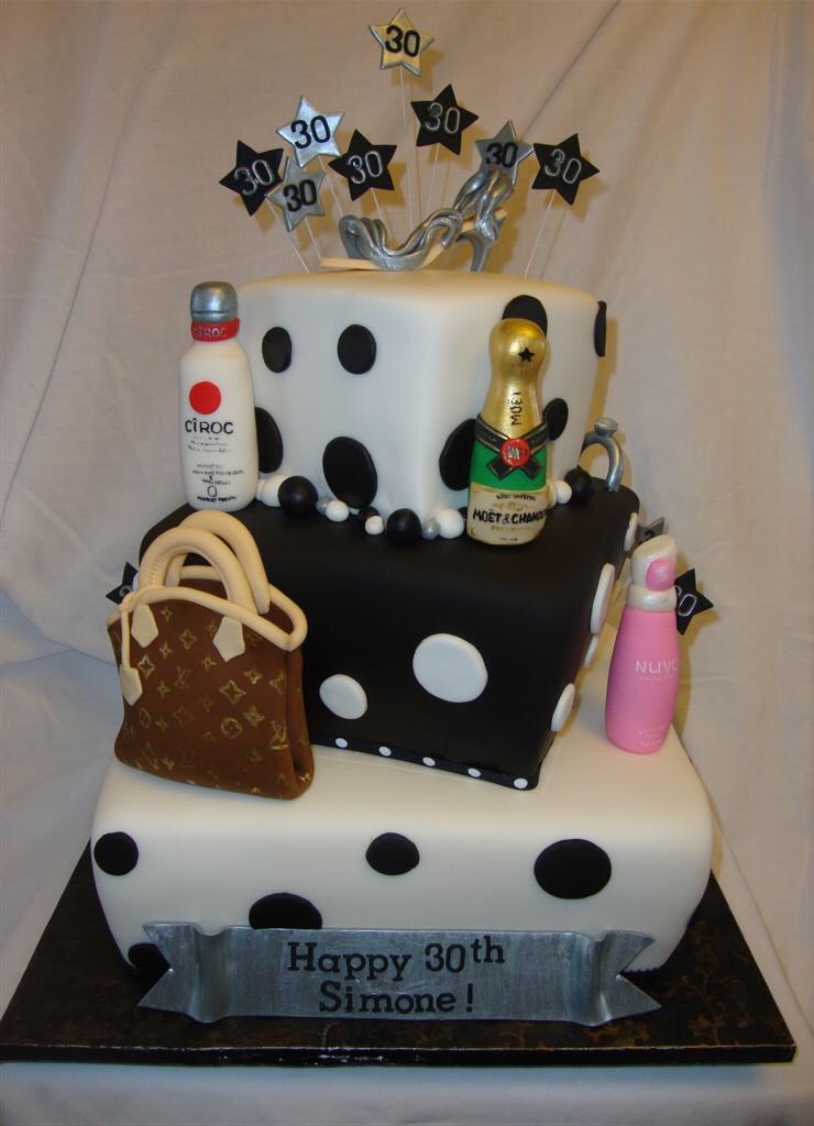 Fashion Birthday Cake