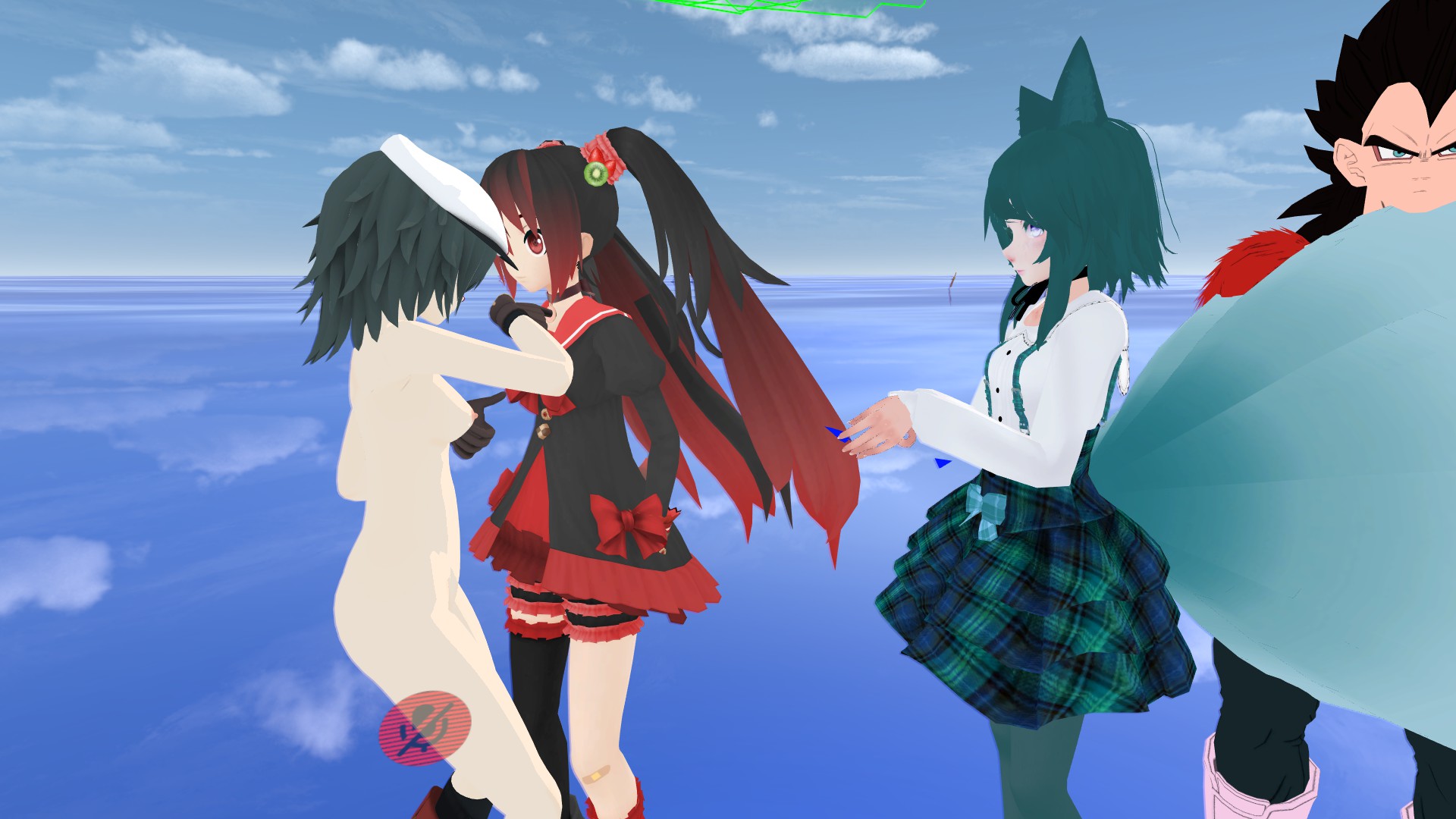 This was the first time I had seen a nude avatar in VRChat since I knew it ...