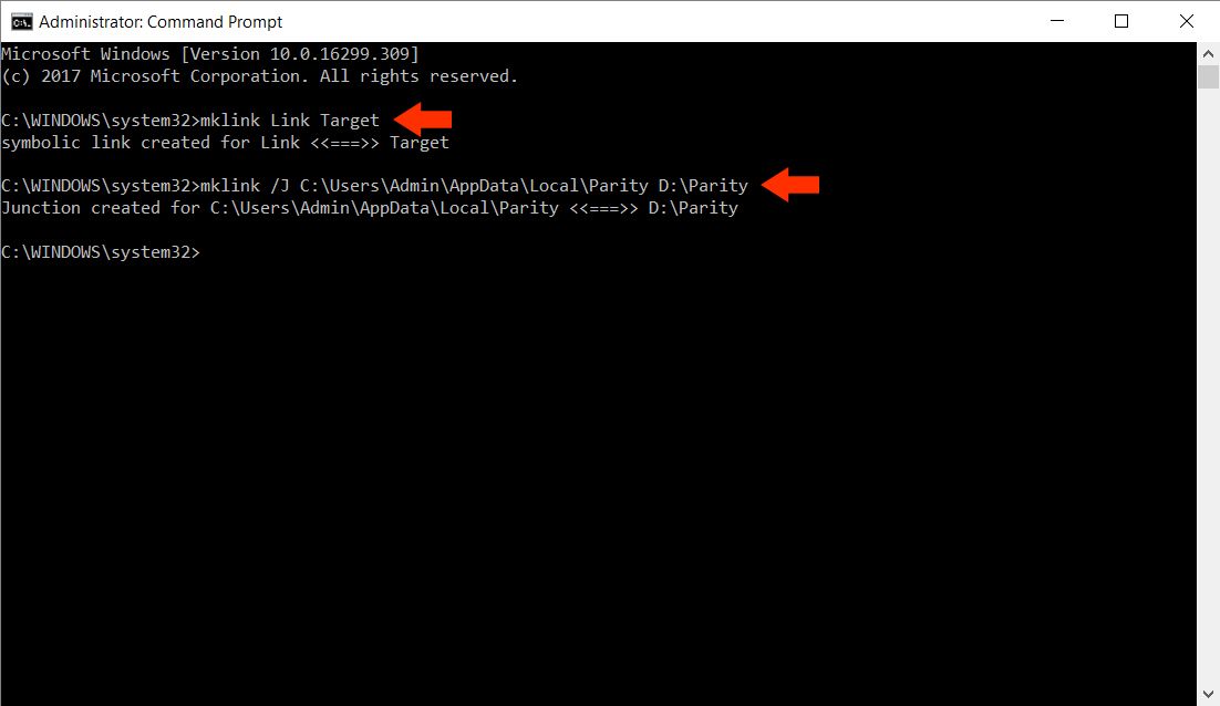 mklink creates a symbolic link to a file.jpg