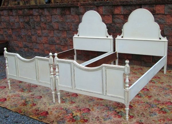 Shabby Chic Twin Beds Recycled Upcycled Price Sold 995 Steemit