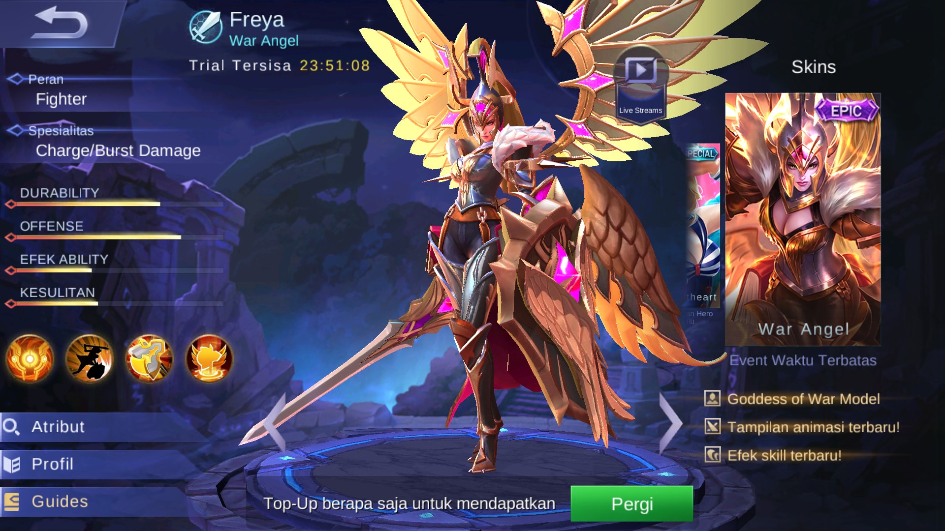 MOBA GAME MOBILE LEGENDS Hero Freya Review Tips And Trix And How