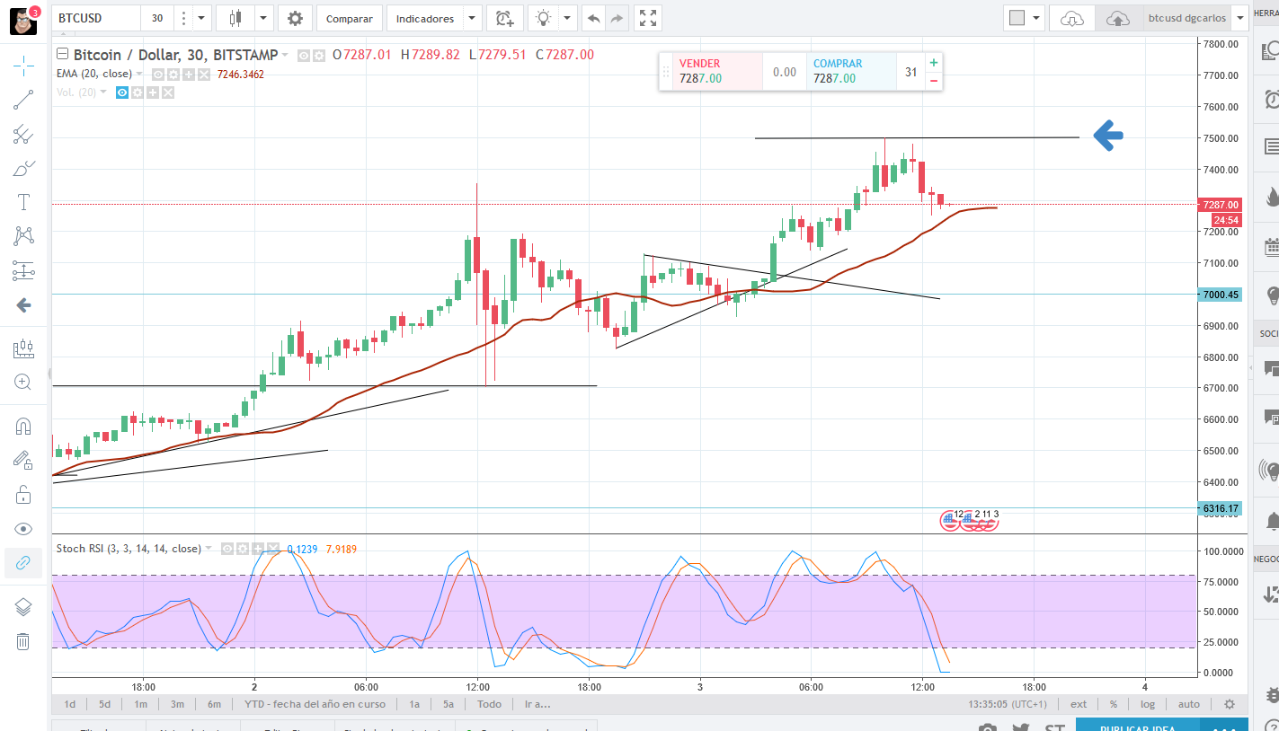 BTCUSD  7287.00 ▲ 3.66  — btcusd dgcarlos — TradingView.png