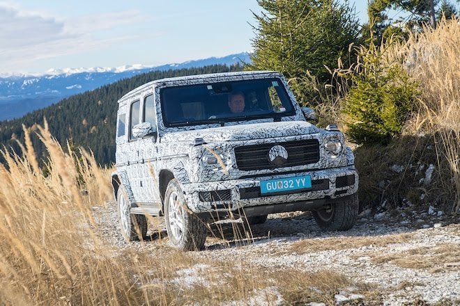 2019-Mercedes-Benz-G-Class-Prototype-Front-Three-Quarters-in-Motion.jpg