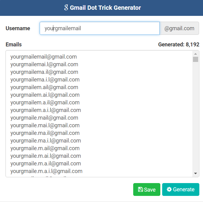 Gmail Username Ideas - werohmedia