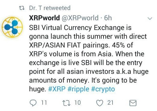 XRP world tweet.png