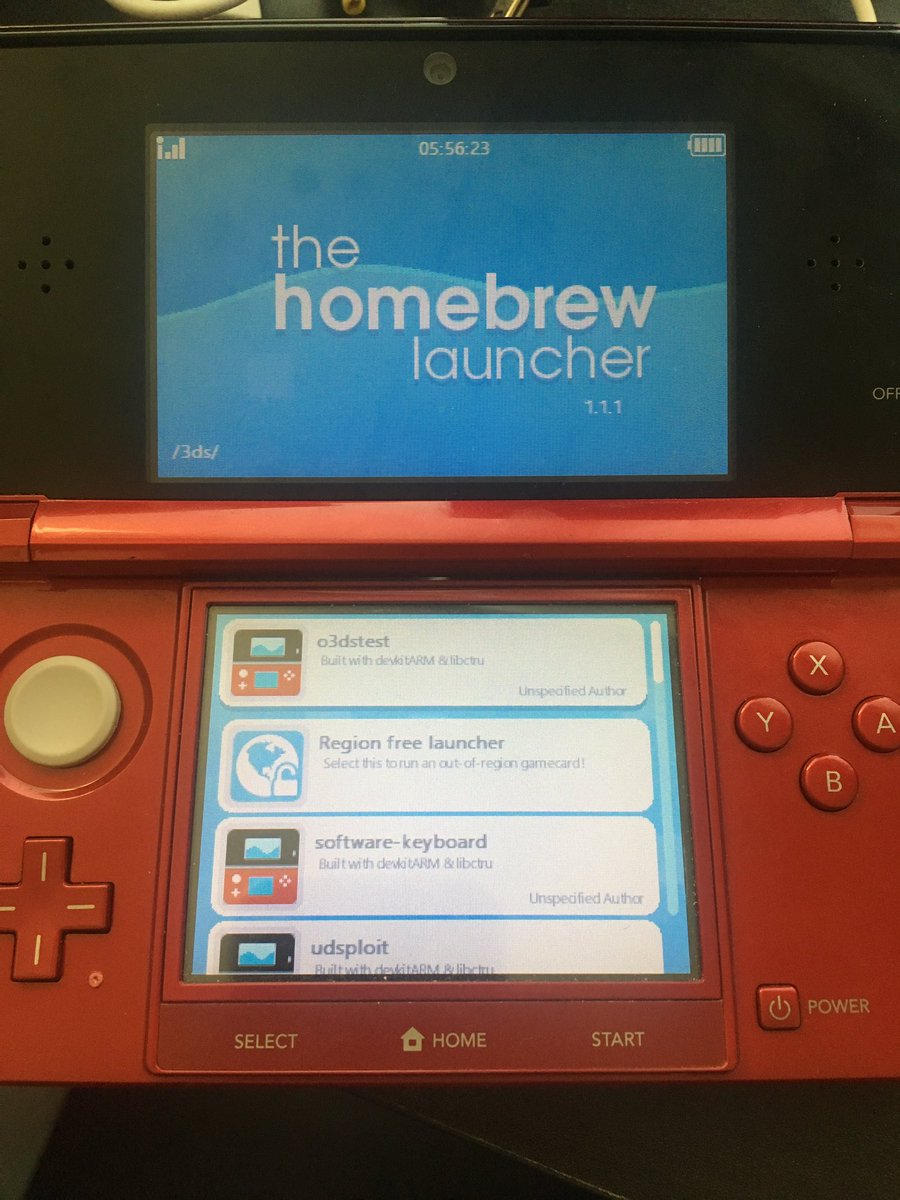 PATCHED] can Homebrew the 3ds on version for O3DS/N3DS EUR/USA✔️ — Steemit