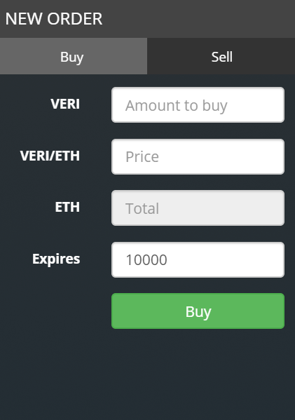 Ordered amount. Курс токена. amount.