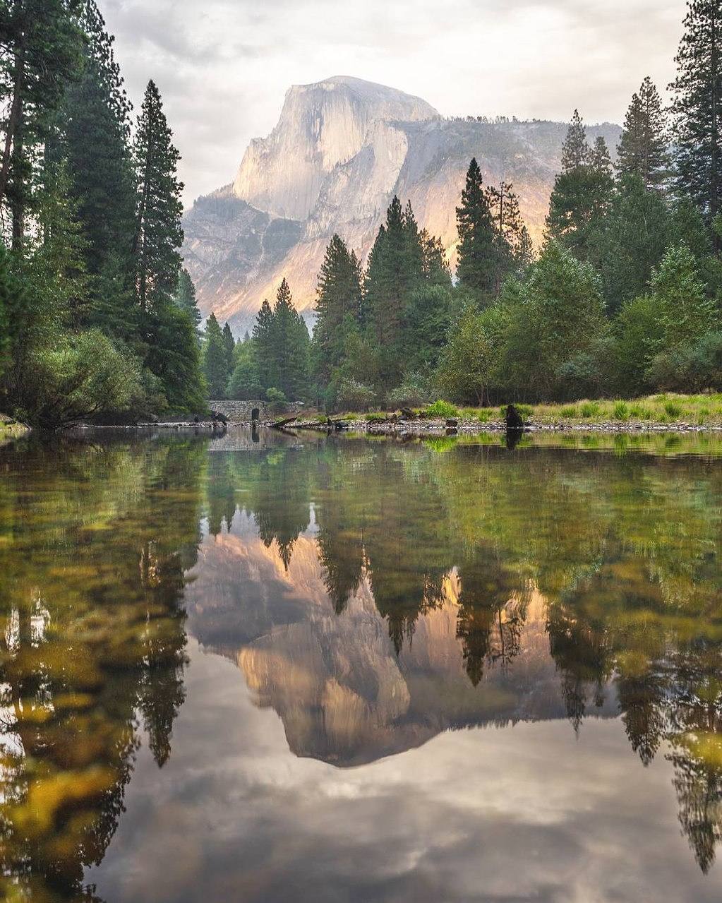 Perfect reflections at Yosemite National Park, USA.jpg