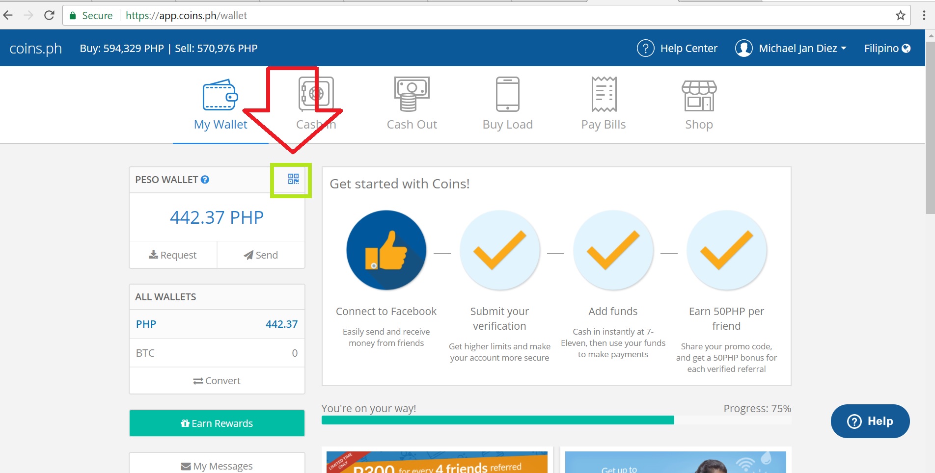 HOW TO WITHDRAW FUNDS FROM YOUR BITTREX WALLET TO YOUR COINS.PH | EASIEST  WAY FOR STARTERS — Steemit