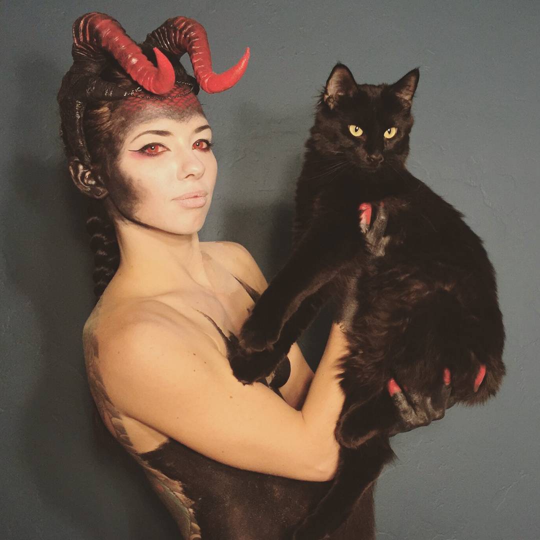 rikki and her cat.jpg