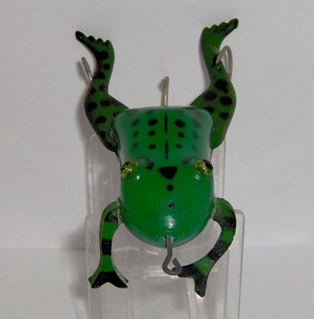 Vintage Jenson Frog Legs Mechanical Frog Lure , Waco Texas, 1940s. -  Southern Academy