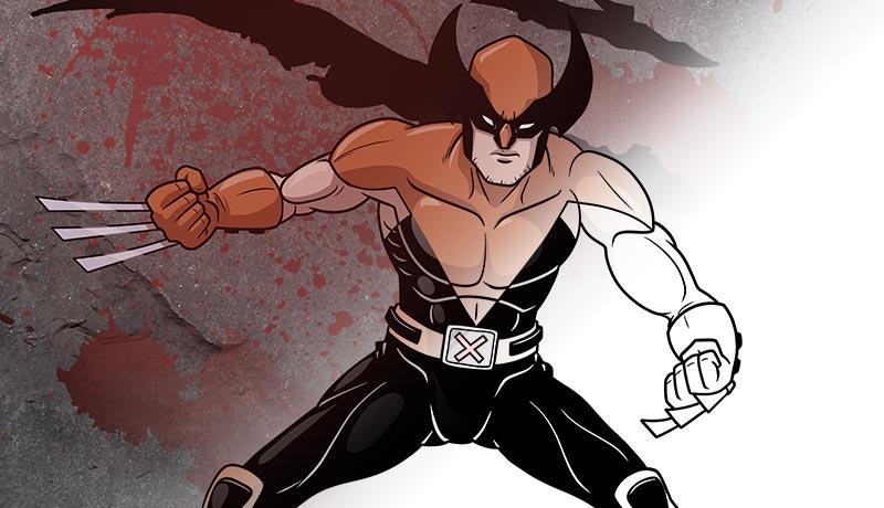 Wolverine Header Wolverine Original Art from Marvel's X-Men: Evolution — Steemit