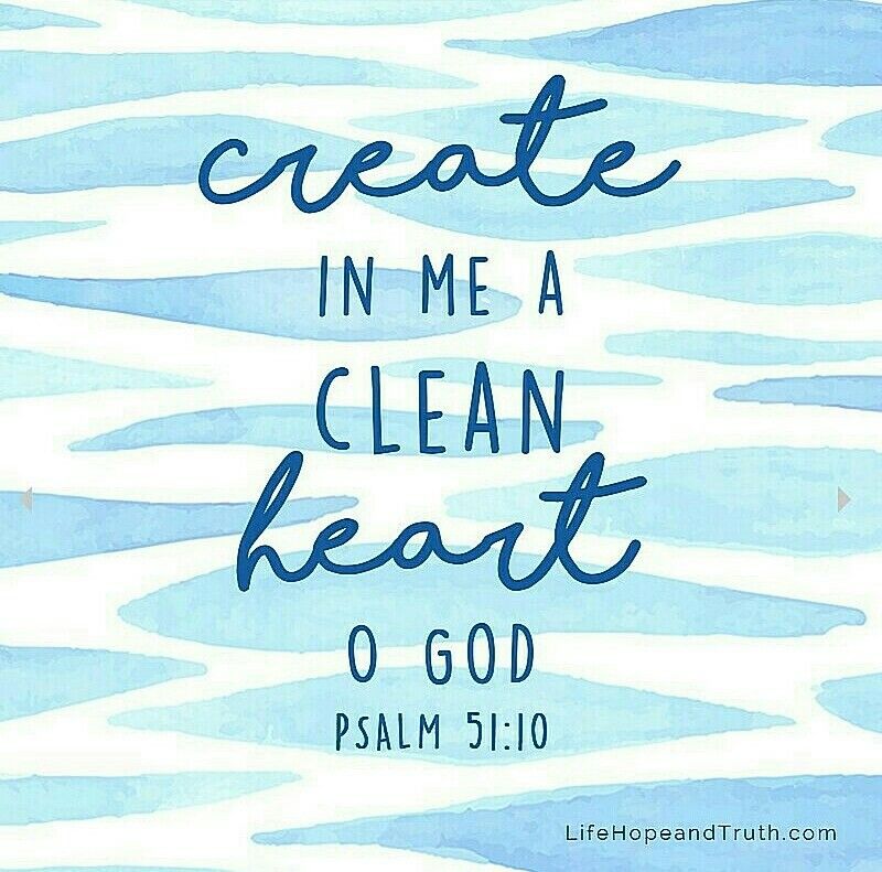Psalm 51 10 Heartfelt Prayers Create In Me A Clean Heart O God And Renew The Spirit Within Me Steemit