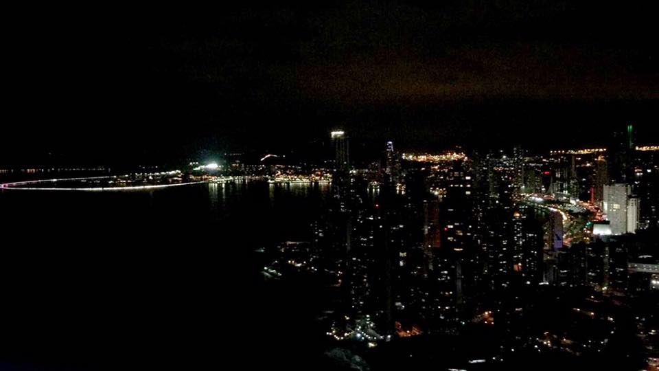 vista desde el Trump Tower Hotel- Panama City..jpg