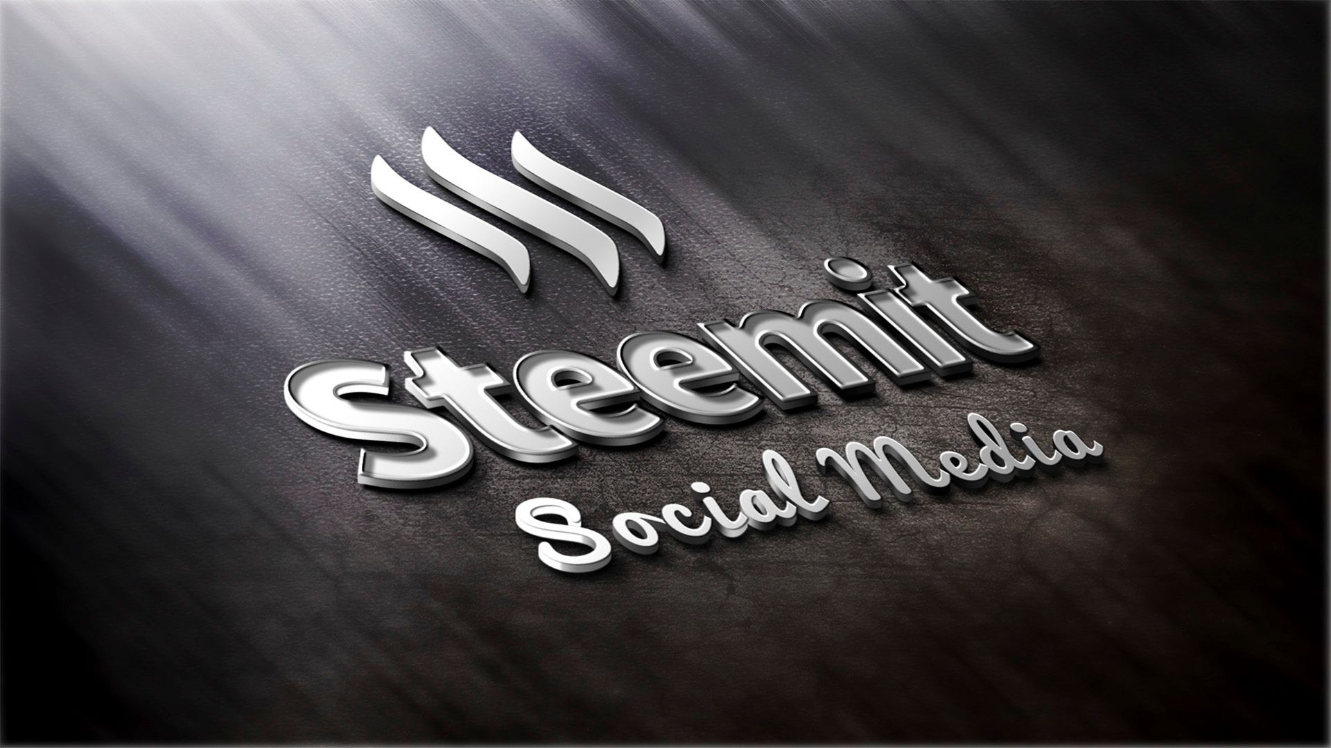 Elegant Metallic Logo Steemit Wallpaper 1920x1080.jpg