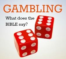 Scripture On Gambling Being A Sin