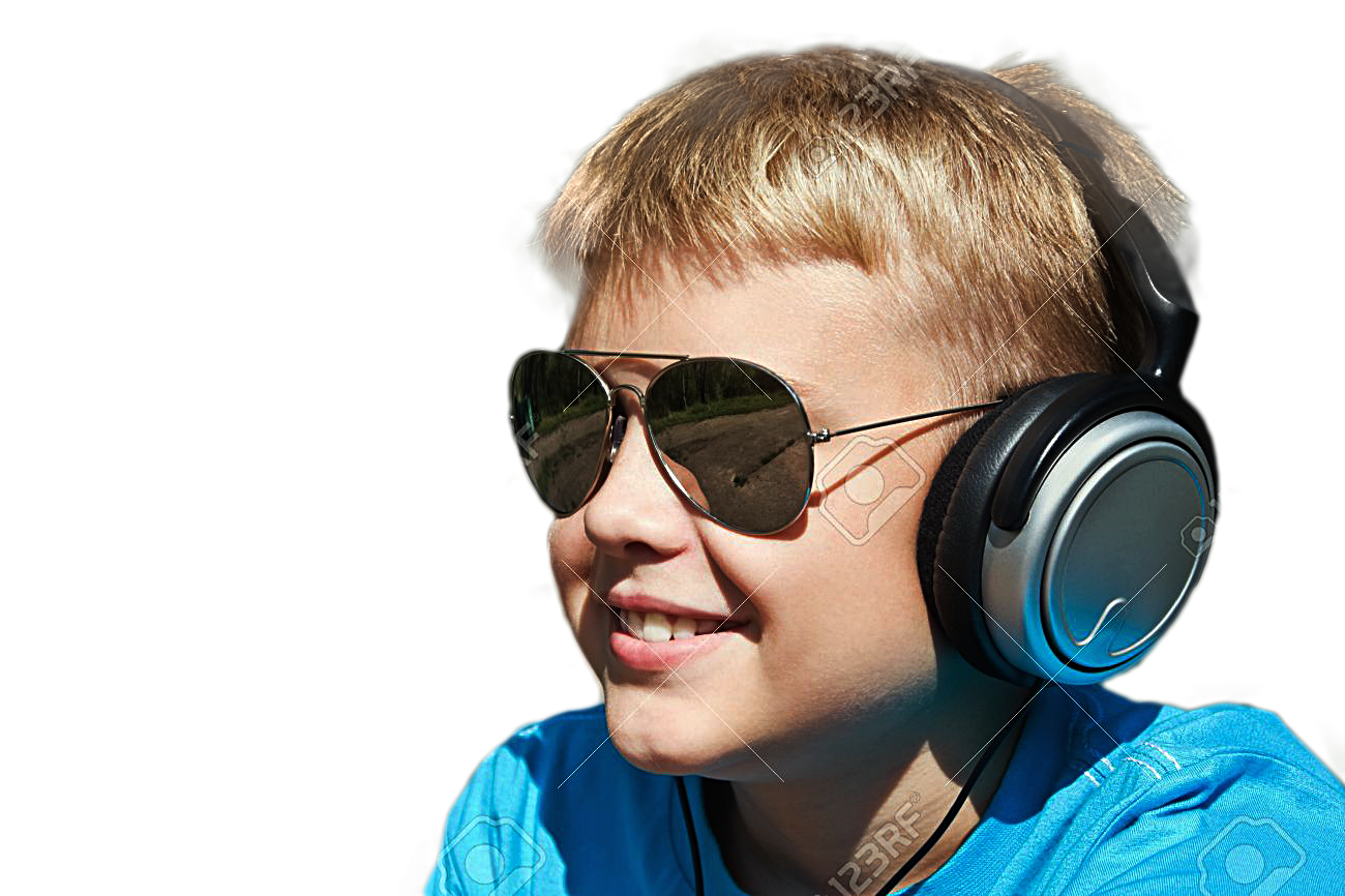 back-boy-listening-to-music-through-headphones-on-the-nature-Stock-Photo.png