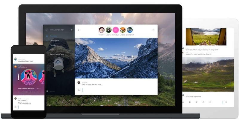 Wire encrypted video chat