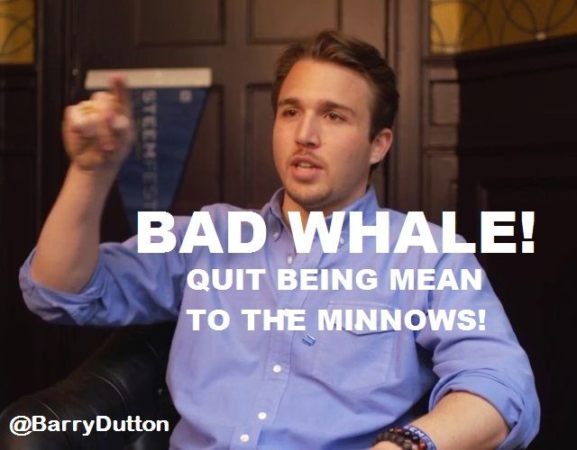 Ned finger pointing blue shirt #1 edited - Bad Whale - Guit being mean to the Minnows.jpg